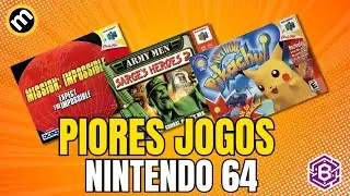PIORES JOGOS DO NINTENDO 64 segundo a cr&iacute;tica &ndash; Tem uns aqui que v&atilde;o te surpreender!