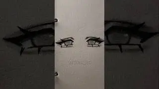 Drawing anime eyes ✨️ #drawing #eyes #tutorial #howtodraw #art #shorts