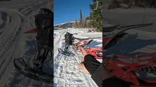 САМЫЙ! ДЕШЕВЫЙ! СНОУБАЙК!  Раскатываем пухляк в Шерегеше!