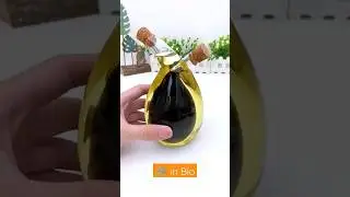 💡 Keep Your Kitchen Clean with a 🍶 Leak-Proof Glass Olive Oil Bottle 💦 #cooking #kitchen #viral #ff