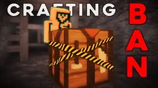 I Played Hardcore Minecraft Without Crafting