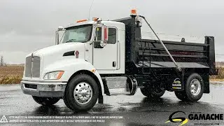 C-36884 2019 KENWORTH T370 BENNE BASCULANTE / CAMION DOMPEUR 6 ROUES