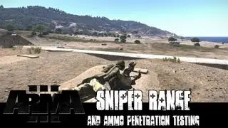 ArmA 3 Sniper Rifle Range and Penetration Test