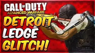 COD Advanced Warfare Glitches - Detroit Secret Ledge Glitch! (AW Detroit Glitches)
