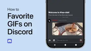 How To Favorite GIFs on Discord Mobile - Guide