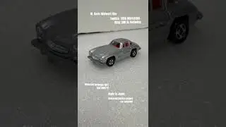 Tomica 1956 Mercedes-Benz 300 SL Gull-wing; made in Japan ￼ #toycars