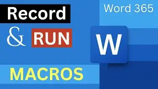 Как записывать и запускать макросы в Microsoft Word. Автоматизируйте задачи легко.