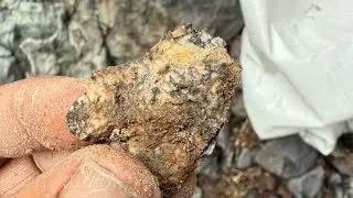 Gold Hunting Desert Waterfall.
