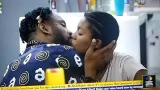 Cross and Angel kiss passionately- ship? 🤔 #bbnaija #bbn #showmax