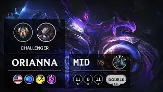 Orianna Mid vs Ekko - NA Challenger Patch 9.18