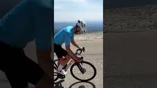 Climbing Mont Ventoux from Bedoin. #cycling #tourdefrance #montventoux #france