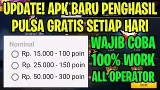 CUMA DAFTAR DAPAT PULSA GRATIS!! apk penghasil pulsa gratis tercepat 2022