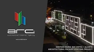 Sentido Numa Bay Hotel Facade Led Lighting / ARC Architectural Led Lighting