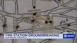 City breaks ground on new fire station in Burlington