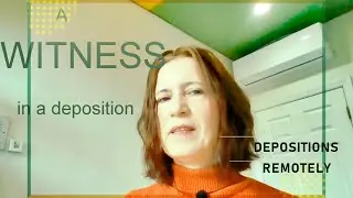 A witness's testimony under oath, or affirmation in remote proceedings.  Court Reporting Remotely.