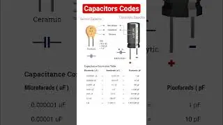Capacitor value from codes