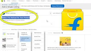 Flipkart | Select The Vertical For Your Product