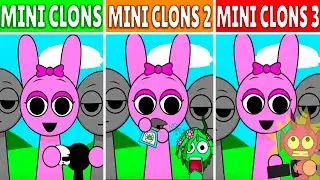 Incredibox Sprunki -  Mini Clons OLD 1 VS  Mini Clons Normal 2 VS Mini Clons NEW