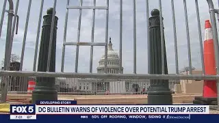 Trump grand jury investigation: DC intelligence bulletin warns of possible surge in violence