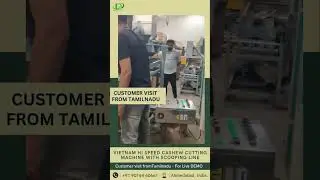 Vietnam Hi-Speed Cashew Cutting Machine with Scooping Line 🌟🌟Live Demo for Tamilnadu Customers🌟