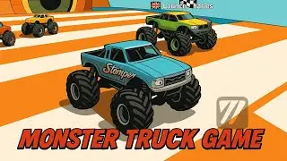 Monster Truck Game 🎮 #games #gaming #stunt #gameplay #androidgames
