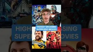 HIGHEST GROSSING SUPERHERO MOVIES OF ALL TIME‼️❄️ #marvel