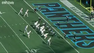 Tyler Shough Week10 Every Drop-Back, Pass & Run All-22 Film New Orleans Saints at Carolina NFL 2025