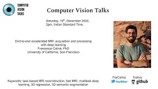 End to end accelerated MRI  acquisition and processing with deep learning
