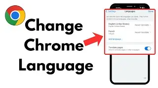 Как изменить язык в Google Chrome на iPhone