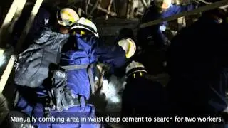 At the Heart of SCDF Operation - Bugis Downtown Line Scaffolding collapse