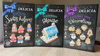 Різдвяні набори від DELICIA 🎄❄️Що в середині? Прикрашаємо і дегустація з дітьми
