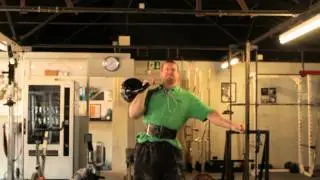 GOuD Almighty 60kg Kettlebell Press almost 7 reps!!!! (Centaur)
