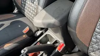 Genuine Maruti Suzuki armrest installed in my new brezza zxi