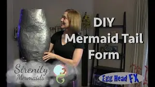 How to Make Your Own Mermaid Tail Leg Form