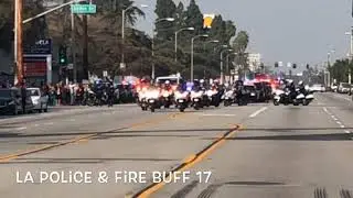 Gardena police officer toshio hirai procession