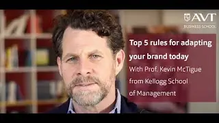 Webinar: Adapting your brand today, prof. Kevin McTigue