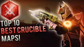 Destiny - My Top 10 Crucible Maps! My Fav/Best PvP Maps Since Destiny Launched!