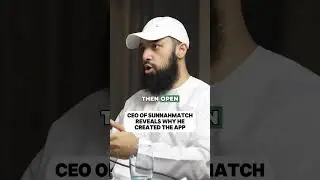 SUNNAH MATCH: HOW IT BEGAN ❤ #sunnahmatch #entrepreneur #tech
