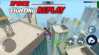 SPIDER FIGHTING Replay | Villains Rush Mode | Ultra Instinct Moves!