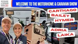 Выставка автодомов и караванов NEC 2024 &mdash; Carthago, Laika, Adria, AddVenture, Hymer, Bailey