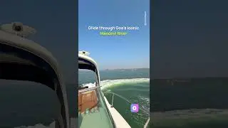 Private Yacht Experience in Goa: Luxury on the Mandovi 🌊🛥️ #PrivateYachtGoa #YachtInGoa #LuxuryBoat