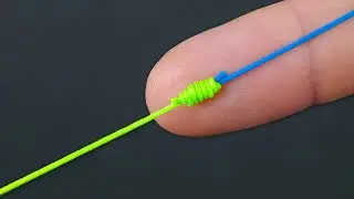 How to tie two fishing lines together | Fishing Knot for Braid to Mono or Fluorocarbon Leader