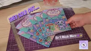 They Sold Out So Fast&hellip; Restocking My Cryptid Cuties Colouring Books 💜✨
