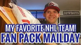 5 FAN PACK MAILDAY! MY FAVORITE NHL TEAM!
