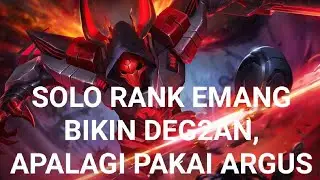 BUILD SOLO PUSH RANK ARGUS | MLBB