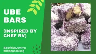 Ube Bars (Inspired by Chef RV)