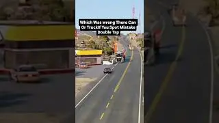 Genius can tell me which is wrong ? #reels #car #truck #traffic #viral #shorts #challenge
