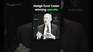 Winning secrets from a hedge fund trader #motivation #inspiration #mindset #discipline #trading