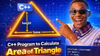 Write a C++ Program to Compute and Display Area of Triangle
