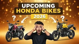 Top 5 Best Honda Upcoming Bikes In 2026 ⚡ Honda XB350, Honda Hornet 2.0, Honda Sp 160 & More...
